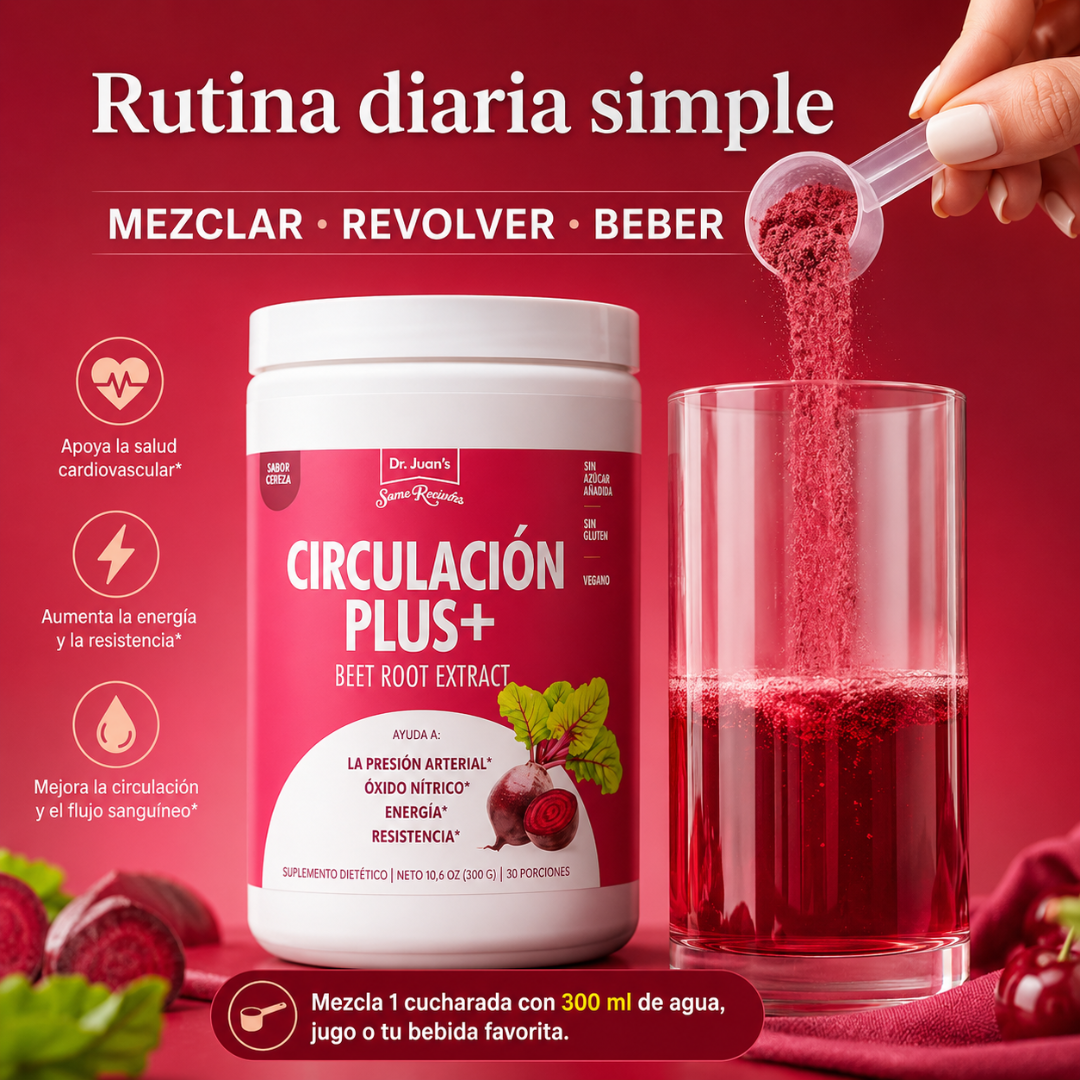 CIRCULACIÓN PLUS – Apoyo circulatorio con remolacha