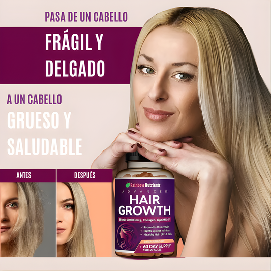 HAIR GROWTH – Potencia tu crecimiento capilar desde adentro