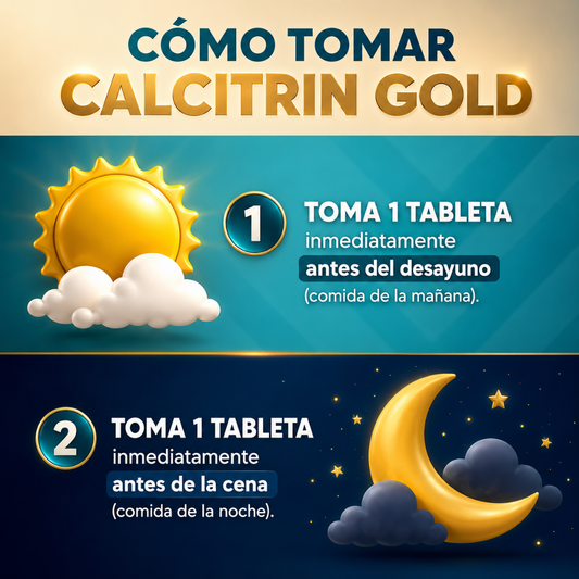 CALCITRIN GOLD – Apoyo para huesos fuertes