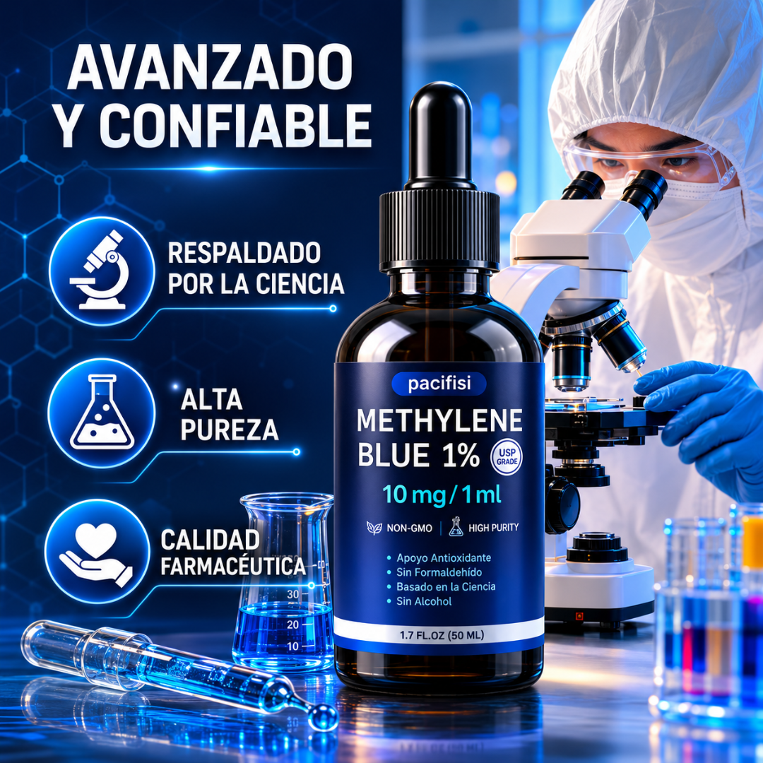 METHYLENE BLUE – Apoyo para memoria y enfoque