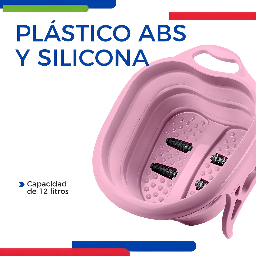 TINA PARA PEDICURA – Relajación profunda, cuidado completo y descanso para tus pies en casa