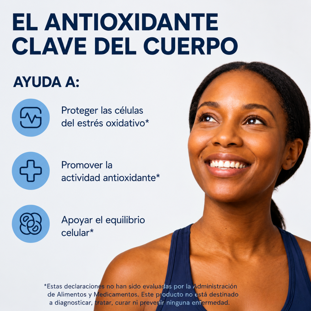 LIPOSOMAL GLUTATHIONE — Antioxidante maestro con absorción liposomal potenciada