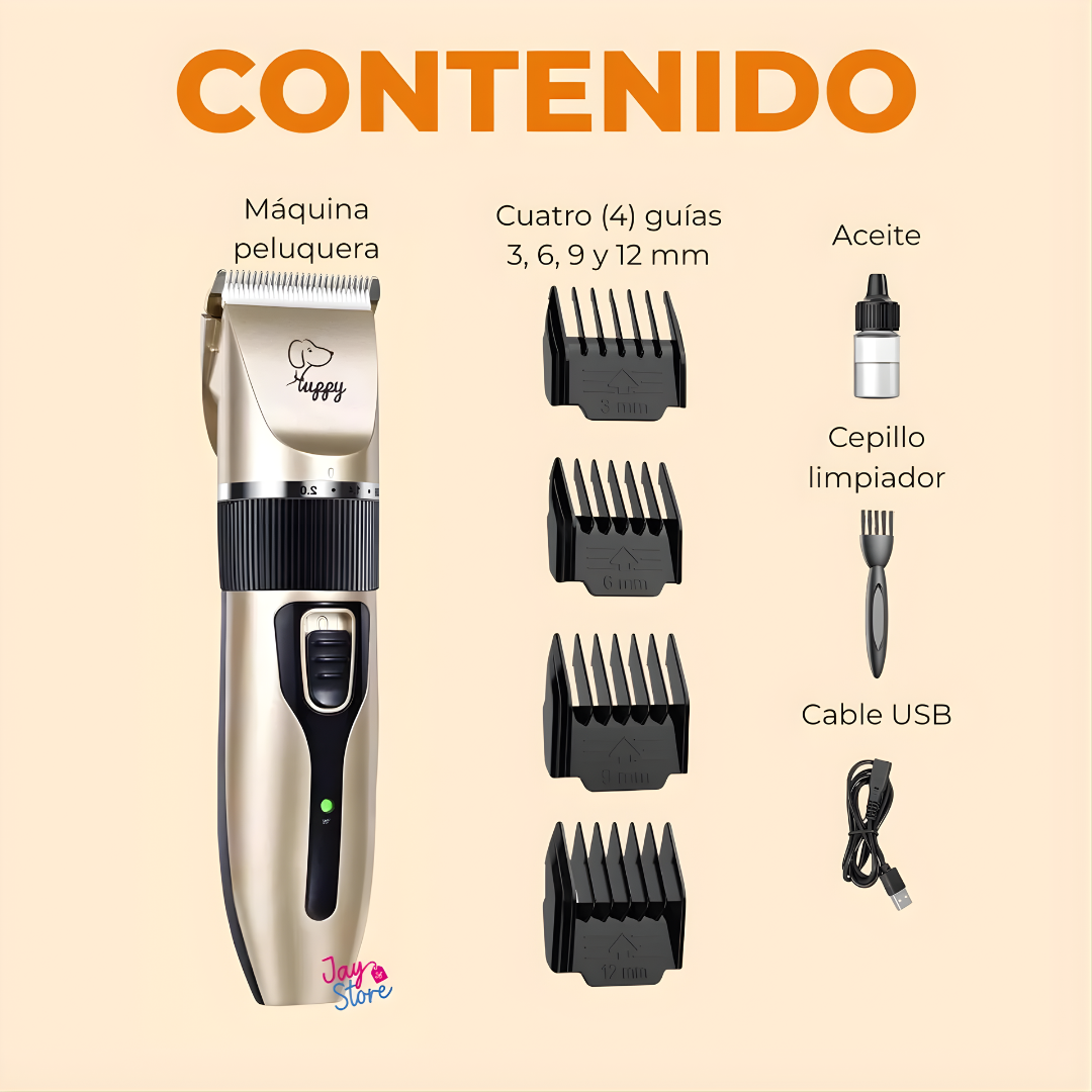 MAQUINA CORTADORA DE PELO PARA MASCOTAS – Corte preciso, cuidado seguro y estética profesional desde casa