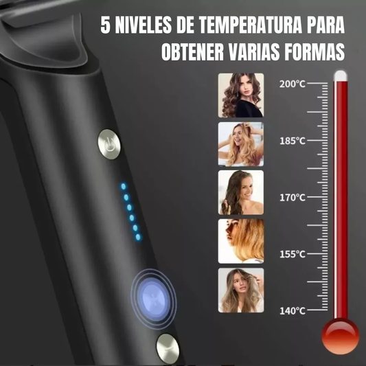 CEPILLO ALISADOR 2 EN 1 – Alisa, cuida y da brillo en un solo paso.