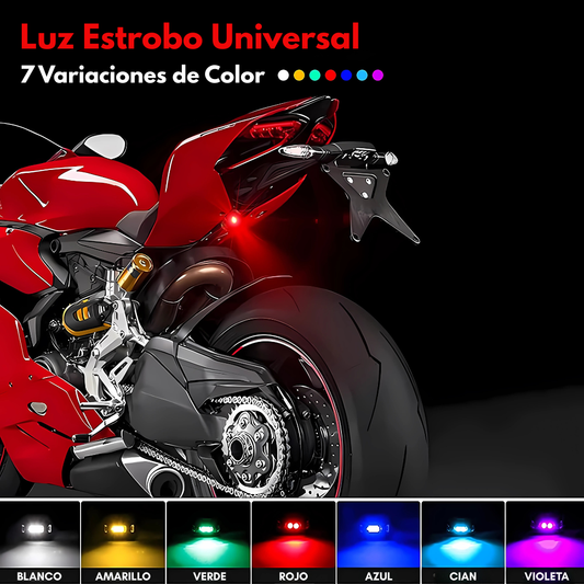 LUCES LED PARA CARRO O MOTO (4 UNIDADES) – Iluminación potente, estilo personalizado y visibilidad total en cada recorrido