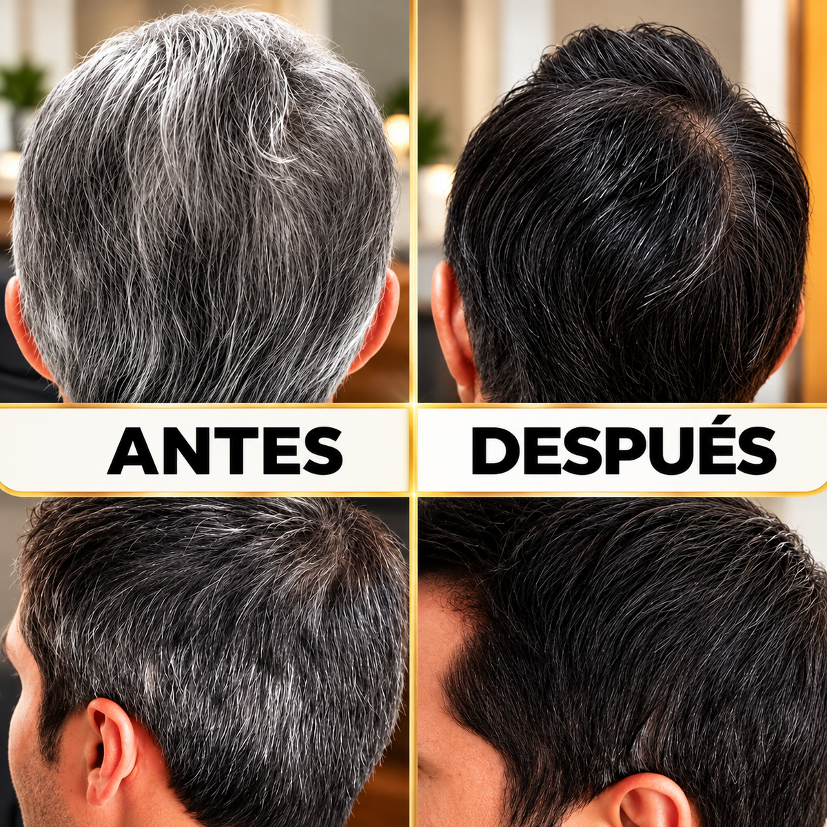 SHAMPOO CUBRE CANAS – Recupera tu color fácilmente