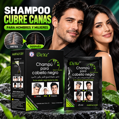 SHAMPOO CUBRE CANAS – Recupera tu color fácilmente
