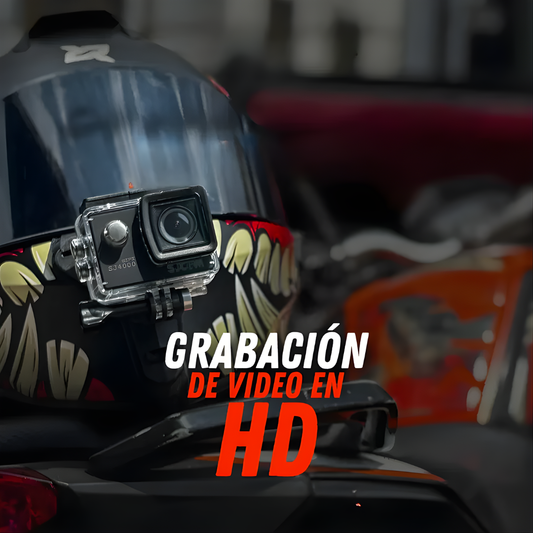 CÁMARA DEPORTIVA TIPO GO PRO SPORT 4K – Graba tus aventuras en alta definición, bajo el agua y en cualquier condición extrema