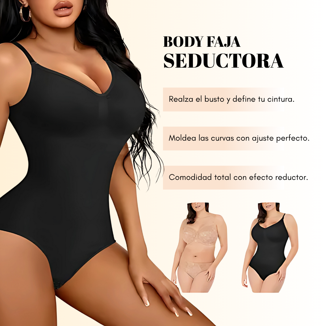 BODY FAJA SEDUCTORA – Define tu silueta con elegancia y comodidad