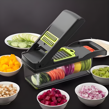 PICADOR Y CORTADOR MULTIFUNCIONAL – Cortes rápidos y cocina práctica