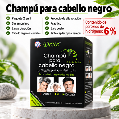 SHAMPOO CUBRE CANAS – Recupera tu color fácilmente