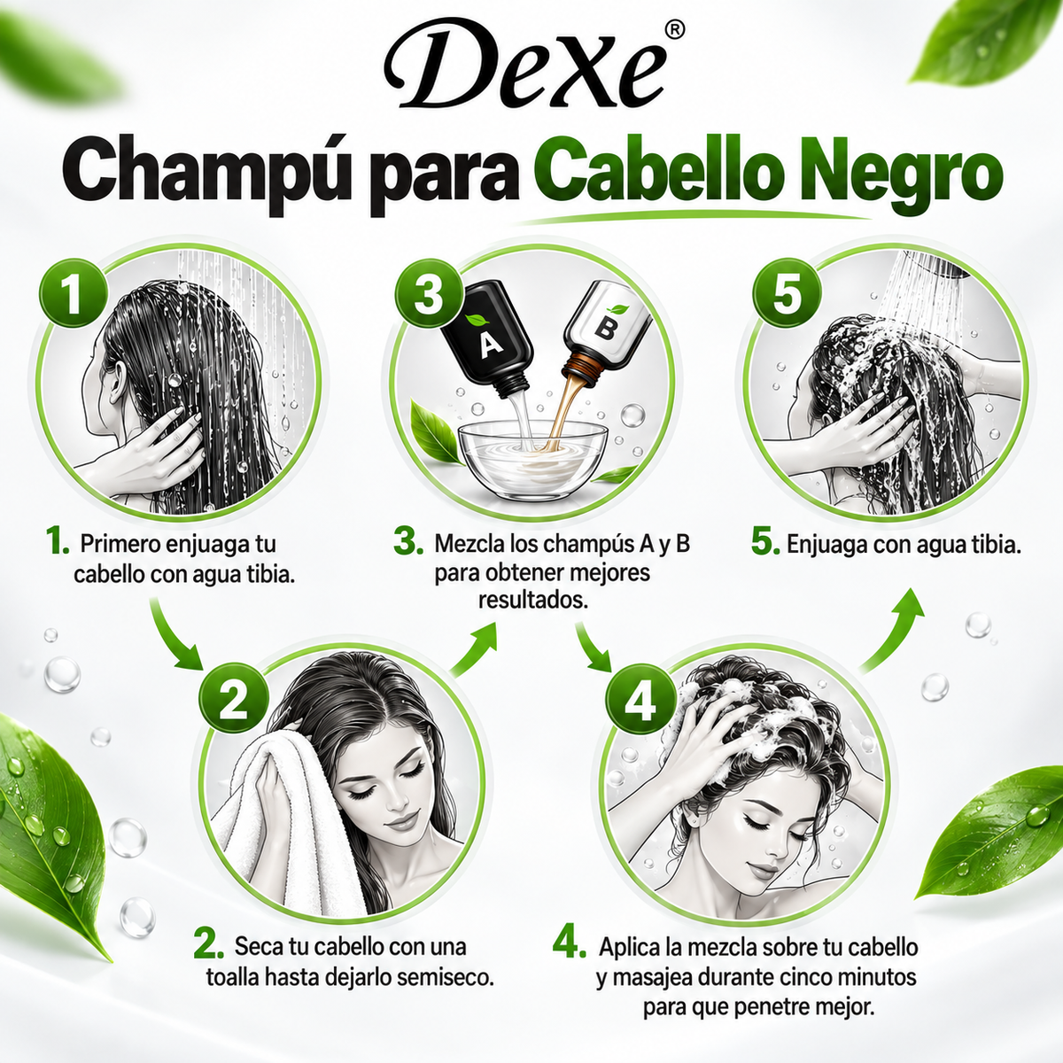 SHAMPOO CUBRE CANAS – Recupera tu color fácilmente