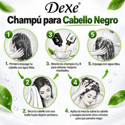 SHAMPOO CUBRE CANAS – Recupera tu color fácilmente