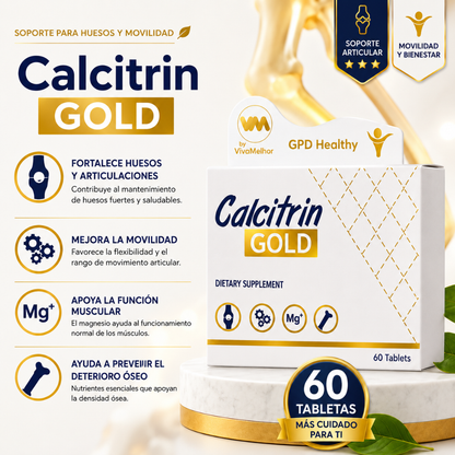 CALCITRIN GOLD – Apoyo para huesos fuertes