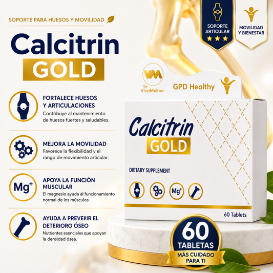 CALCITRIN GOLD – Apoyo para huesos fuertes