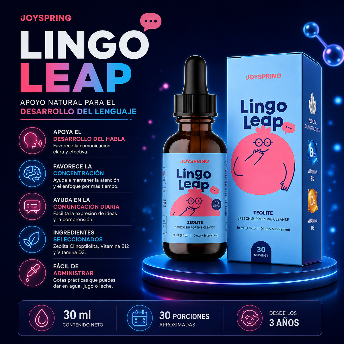 LINGO LEAP – Apoyo para aprender y comunicarse