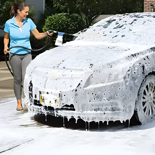 ATOMIZADORA – Espuma potente, limpieza profunda y control total en cada lavado de tu auto