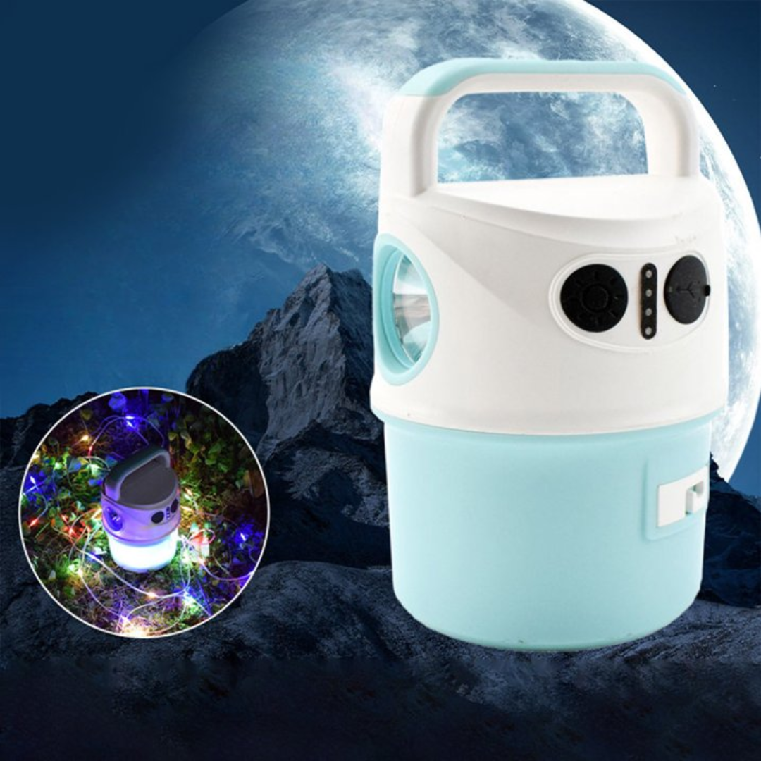 LINTERNA LED RECARGABLE — Luz lista cuando más la necesitas