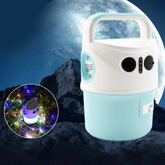 LINTERNA LED RECARGABLE — Luz lista cuando más la necesitas