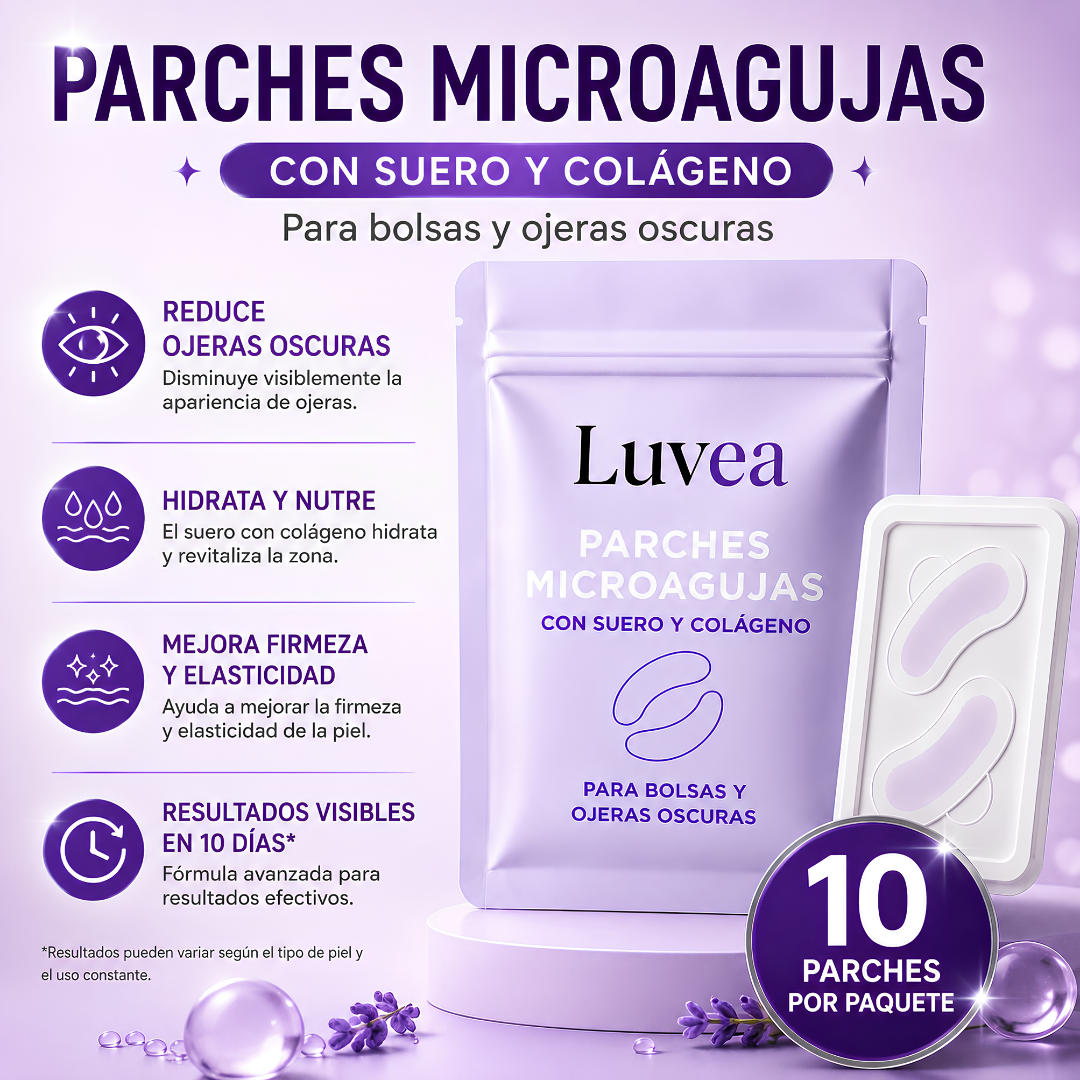 PARCHES MICROAGUJAS – Piel firme y renovada