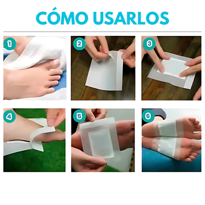 PARCHES DETOX KINOKI — Limpia tu cuerpo de forma natural mientras duermes
