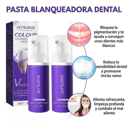 PASTA BLANQUEADORA DENTAL — Tu sonrisa habla antes que vos, y esta pasta se encarga de que diga lo correcto