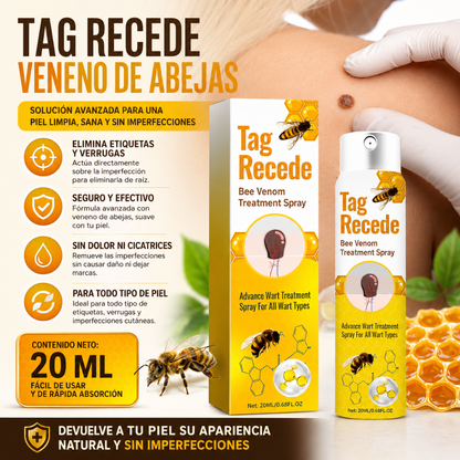 TAG RECEDE VENENO DE ABEJAS – Cuidado localizado para verrugas