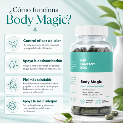 BODY MAGIC – Apoyo interno para sentirte más fresca y segura