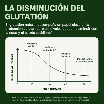 LIPOSOMAL GLUTATHIONE — Antioxidante maestro con absorción liposomal potenciada