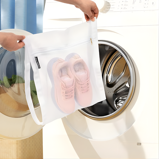 MALLA PARA SECAR ZAPATOS – Secado práctico, protección del calzado y lavandería más organizada