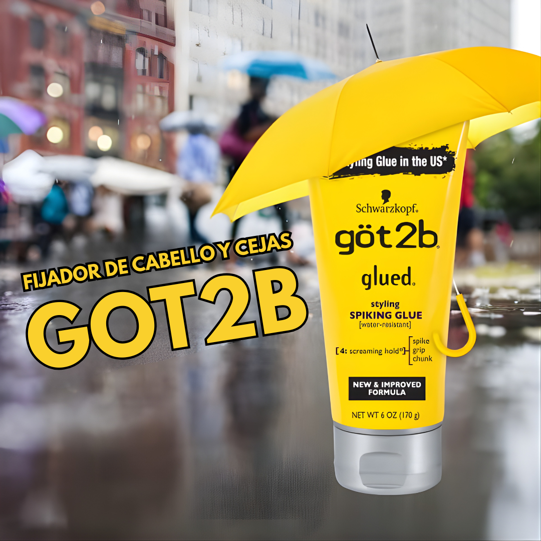 FIJADOR DE CABELLO Y CEJAS GOT2B – Fijación extrema, control total y estilo impecable todo el día