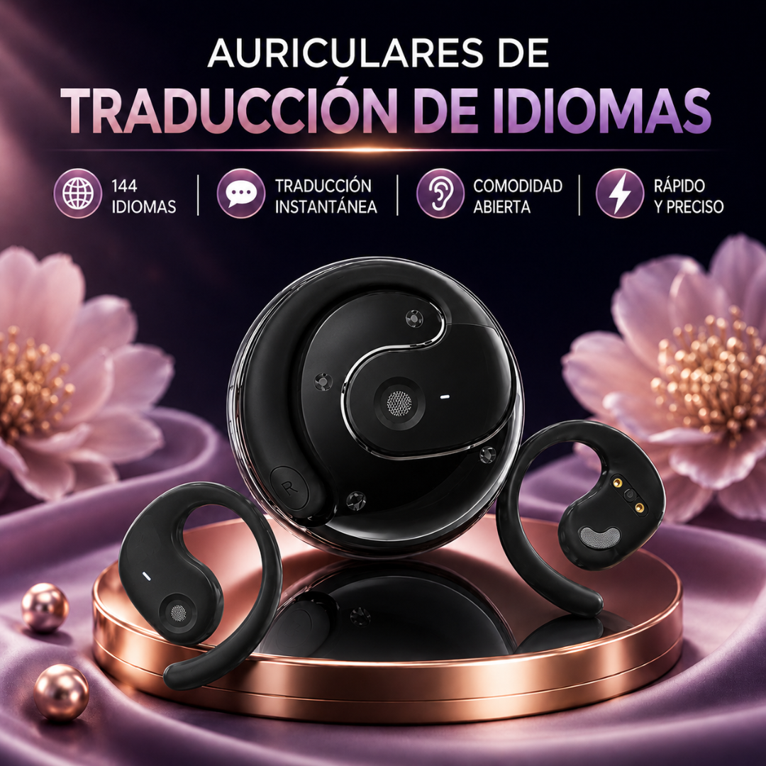 AUDÍFONO LENOVO TRADUCTOR LP75 – Traducción instantánea en 144 idiomas
