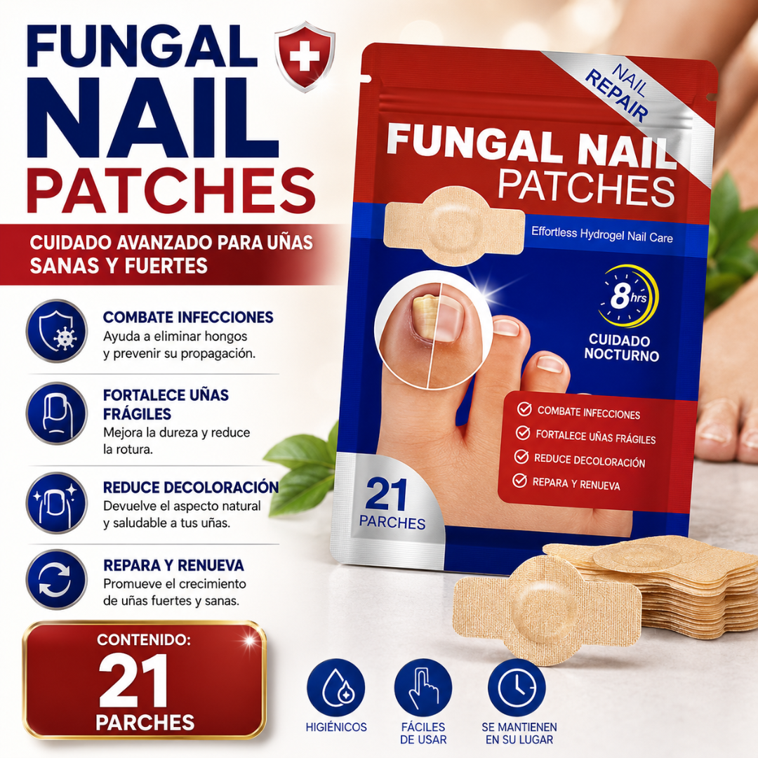 FUNGAL NAIL PATCHES – Cuidado visible para uñas