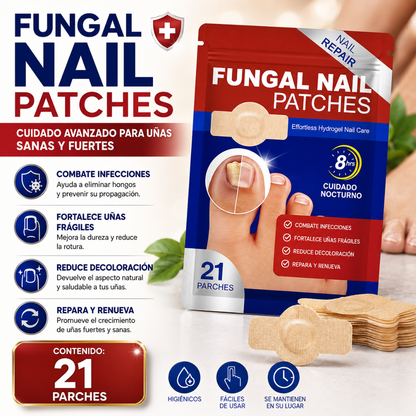 FUNGAL NAIL PATCHES – Cuidado visible para uñas