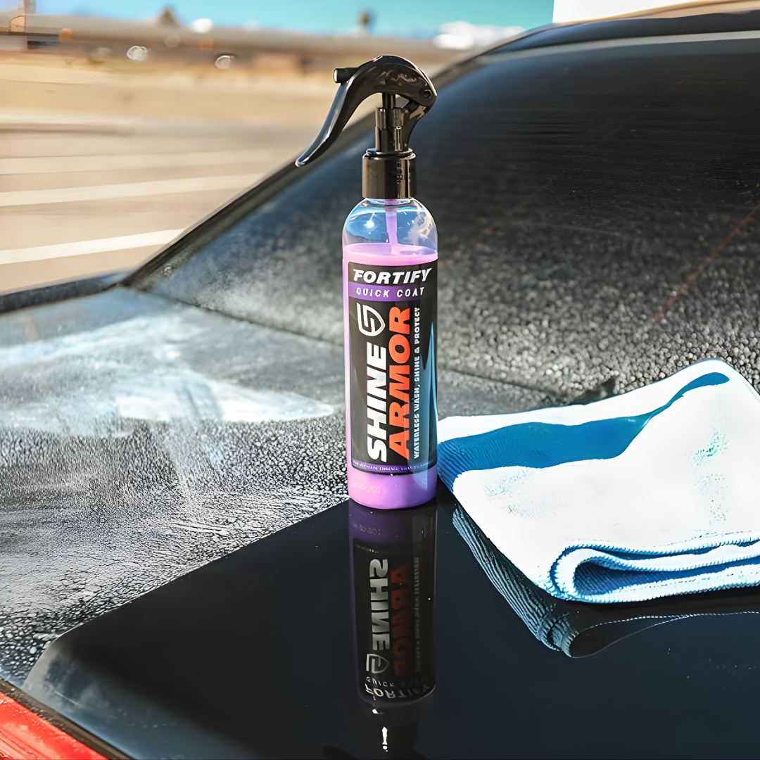 SHAMPOO SHINE ARMOR – Brillo de auto nuevo, protección y limpieza sin gastar de más