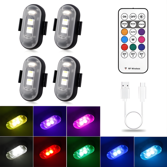 LUCES LED PARA CARRO O MOTO – Mayor visibilidad, señalización efectiva y conducción más segura