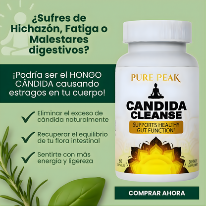 CANDIDA CLEANSE – Equilibrio intestinal, apoyo digestivo y bienestar interno diario