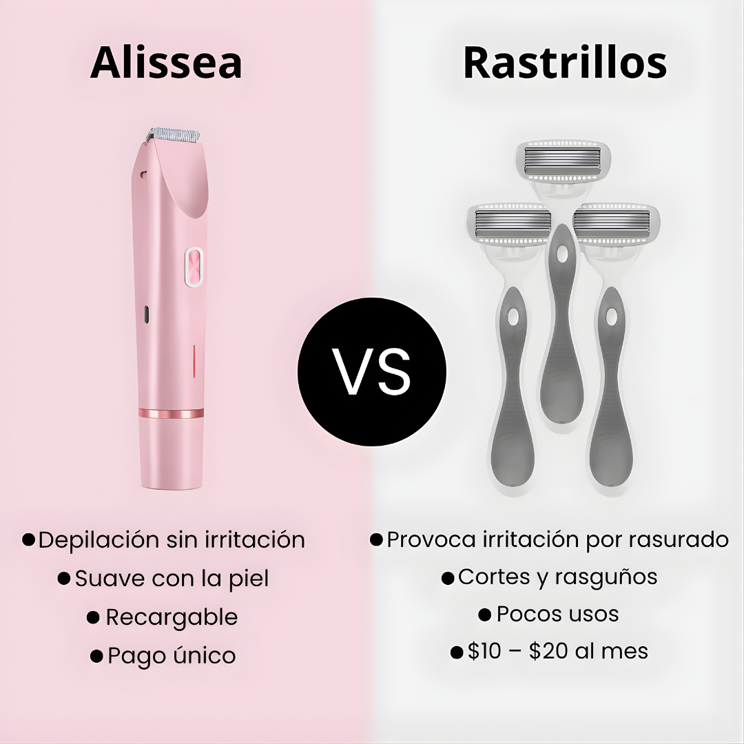 RASURADORA ELÉCTRICA PARA DAMA 2 EN 1 – Depilación suave, precisión total y cuidado para tu piel