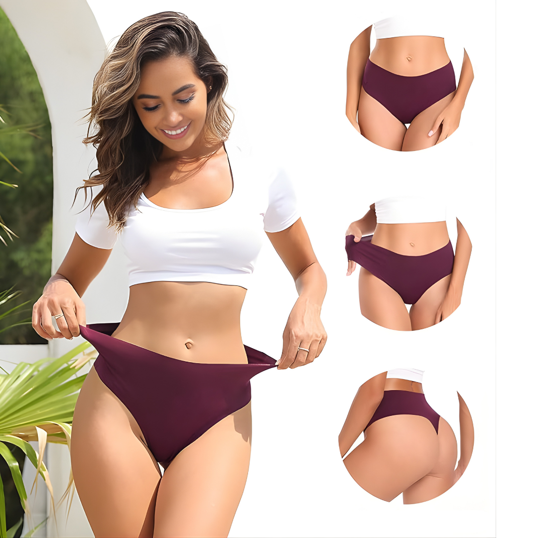 PACK*6 BRAGAS SIN COSTURA – Comodidad, suavidad y estilo invisible bajo tu ropa