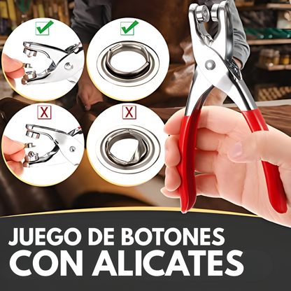 JUEGO DE BOTONES CON ALICATES – Reparaciones fáciles, resultados profesionales y soluciones rápidas en casa