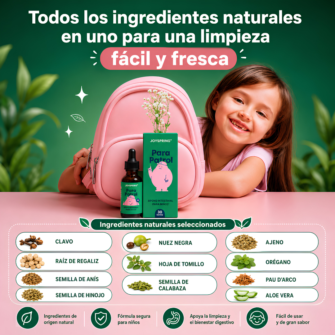PARA PATROL – Bienestar digestivo infantil