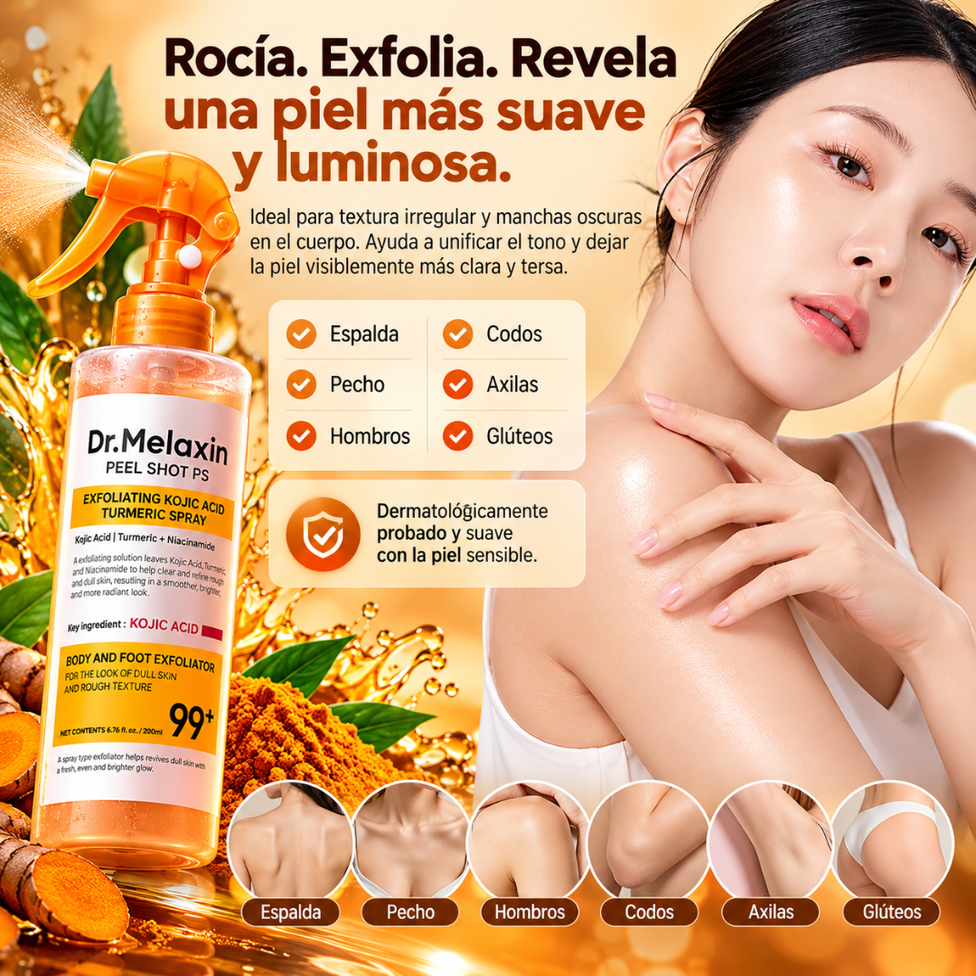DR.MELAXIN PEEL SHOT – Piel suave y tono uniforme