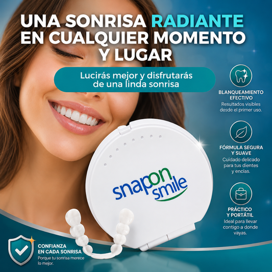 CARILLAS DENTALES SNAPON SMILE – Sonrisa renovada al instante