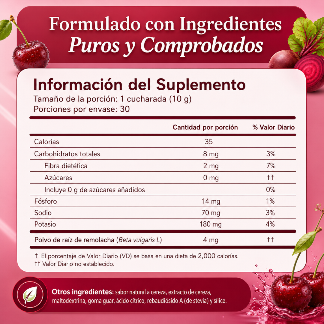 CIRCULACIÓN PLUS – Apoyo circulatorio con remolacha
