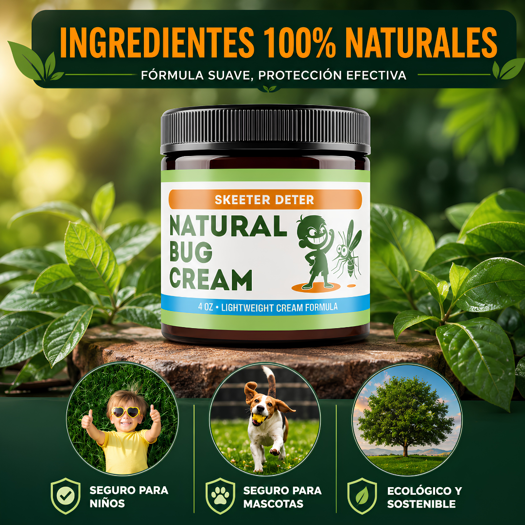 CREMA NATURAL PARA INSECTOS – Protección natural familiar