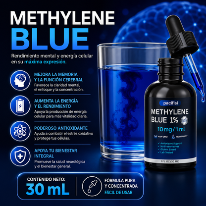 METHYLENE BLUE – Apoyo para memoria y enfoque