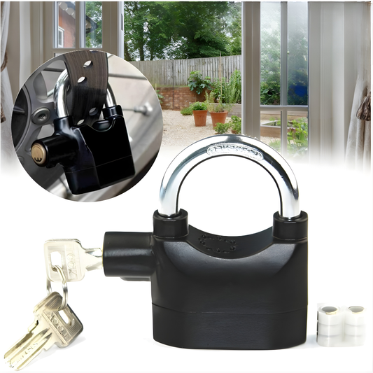 CANDADO DE SEGURIDAD CON ALARMA – Protección activa, alerta inmediata y tranquilidad en todo momento