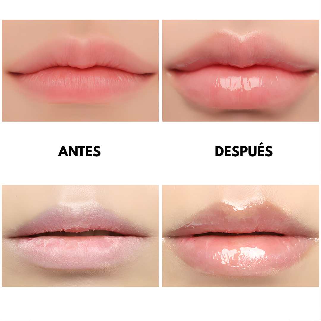 BRILLO LABIAL VOLUMINIZADOR – Efecto volumen, brillo intenso y labios más definidos al instante