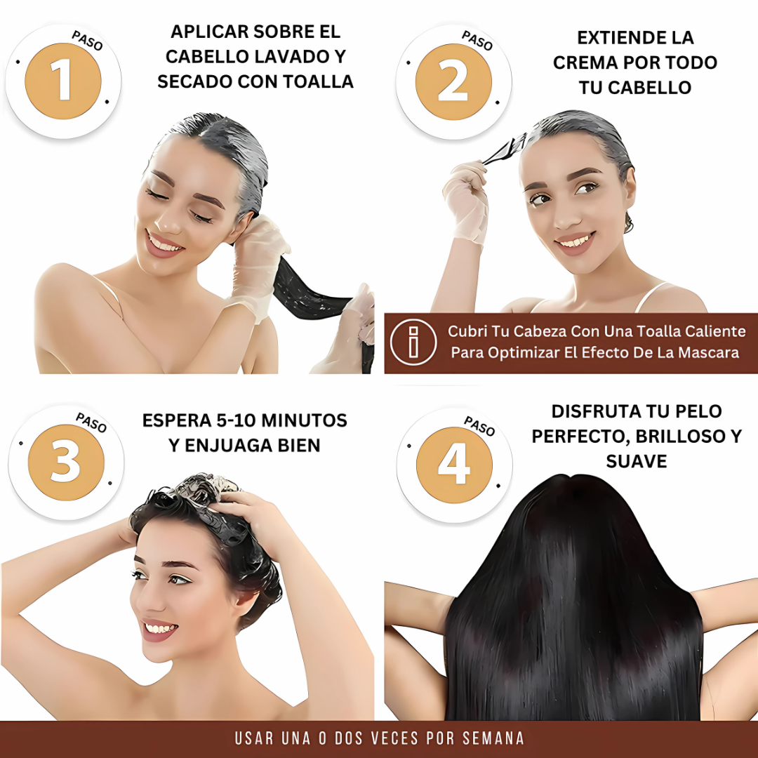 CREMA KARSELL — Colágeno profundo para un cabello completamente renovado
