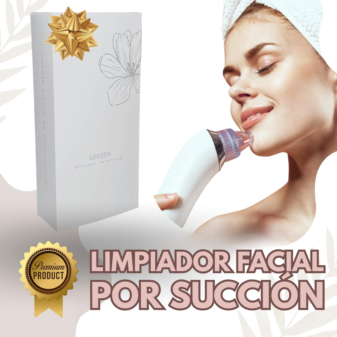 LIMPIADOR FACIAL POR SUCCIÓN – Limpieza profunda, poros visibles más limpios y piel renovada desde casa